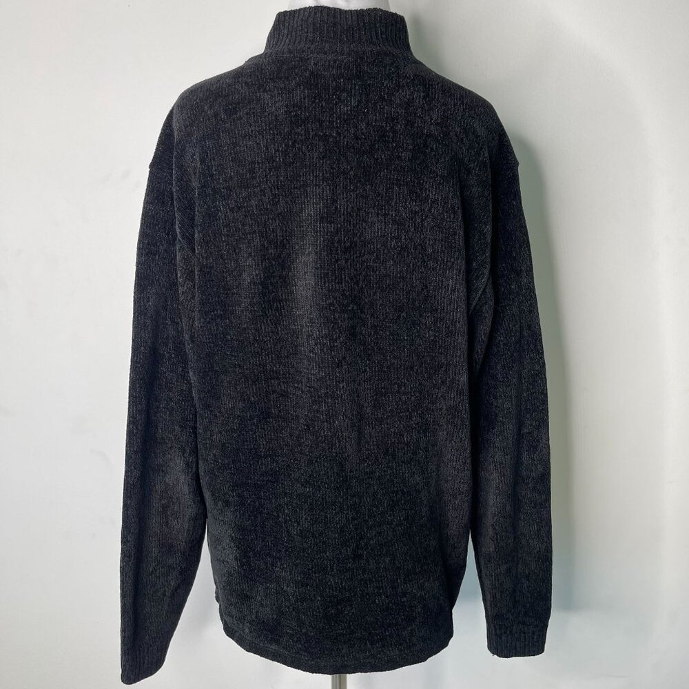 VERSACE Jeans Couture Women's Black Yellow Turtle Neck Sweater Size Medium - Picture 4 of 9